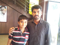 family vishnu and Isha